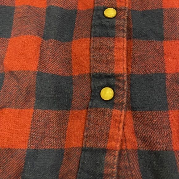 Butter Girls Checkered Sparkle Patch Flannel Shirt - Picture 4 of 6